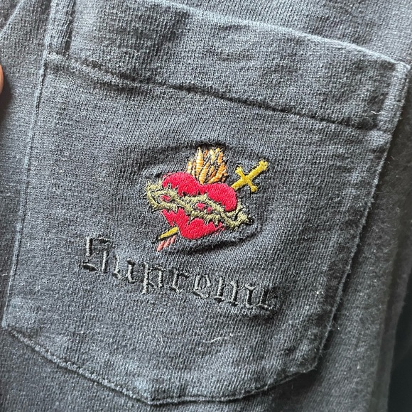 Supreme Other - Supreme embroidered crewneck sweater.